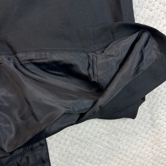 Vintage Bebe Womens 100% Wool Pencil Skirt Midi Y2K Slit Lined Made in USA Sz 4 - Picture 12 of 12